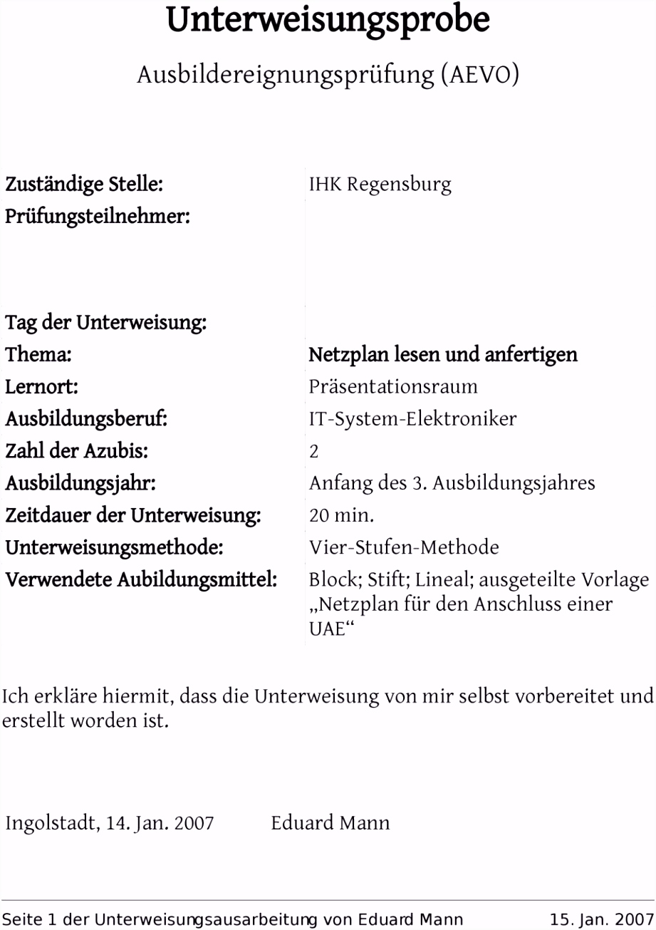 Die Erstaunliche Allgemeine Sicherheitsunterweisung Vorlage