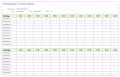 7 Arbeitsplan Excel Vorlage