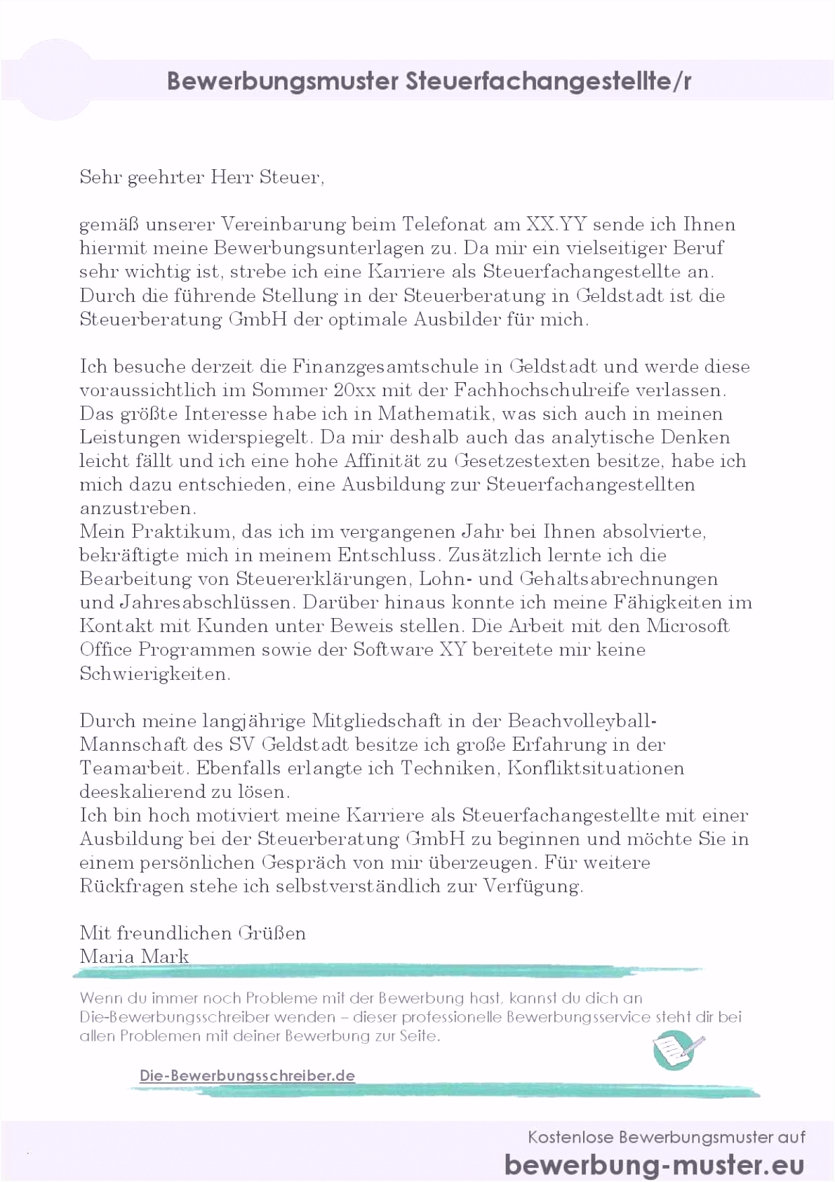 47 Bewerbung Durch Bekannte Beste