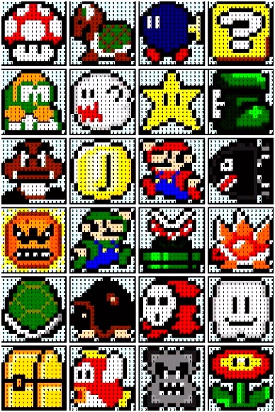 The Recipe Bunny Super Mario Quilt