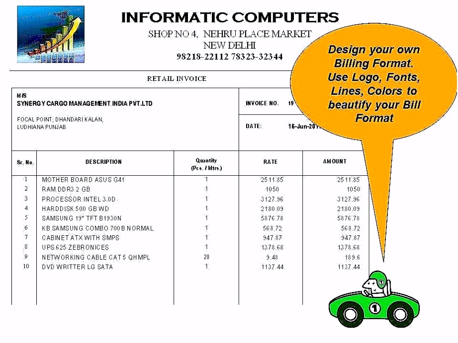 Ebay Storefront Templates Free Shop Invoice Template or Invoice