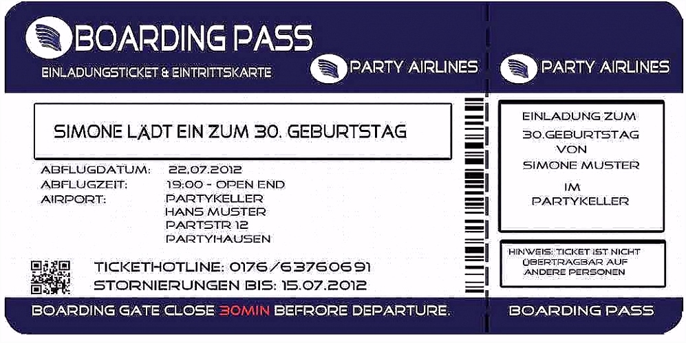 23 Einladungskarten 50 Geburtstag Vorlagen Kostenlos