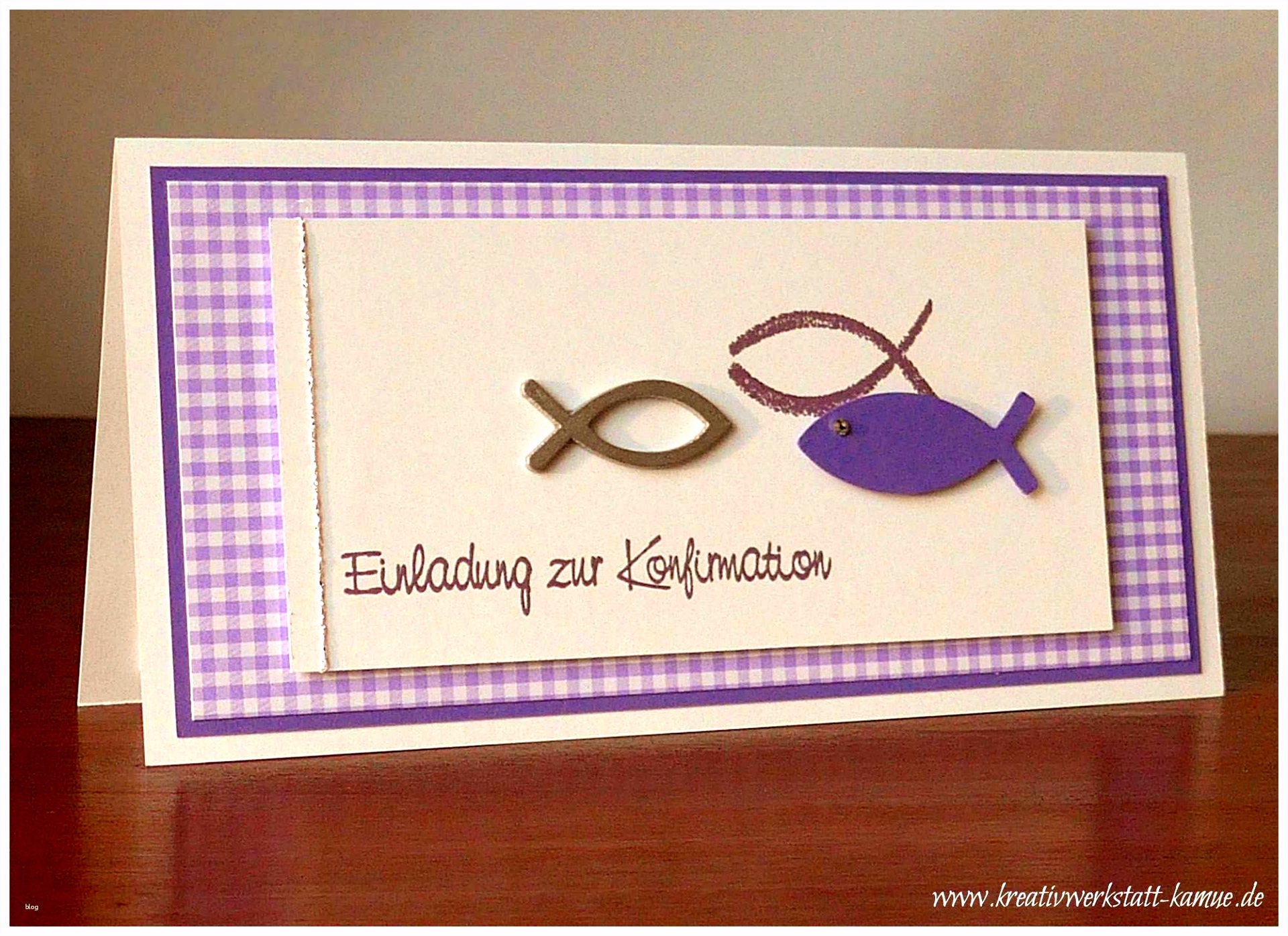 Konfirmation Einladung Basteln Schön Einladungskarten Zum Selber