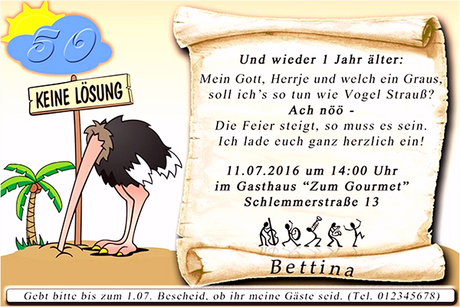 Geburtstag Einladung Kostenlos
