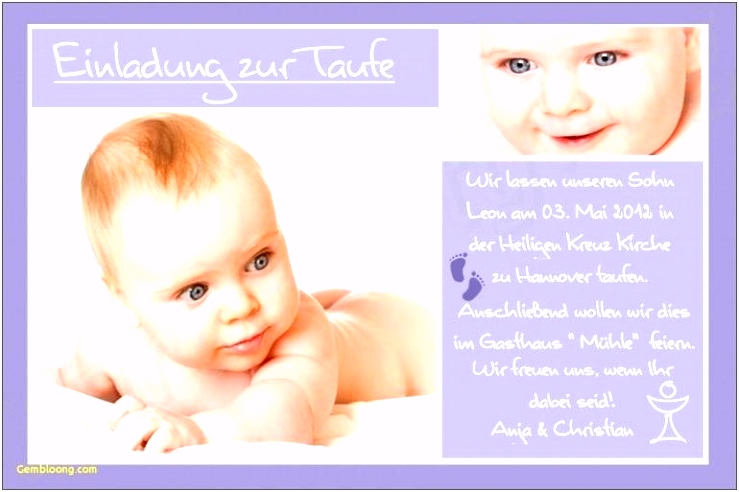 Nouveau Taufe Einladung Spruch Ou Taufe Einladung Text Schan