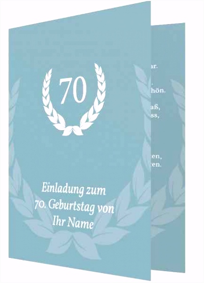 Einladung Zum 70 Geburtstag Vorlage Kostenlos Genial Einladung