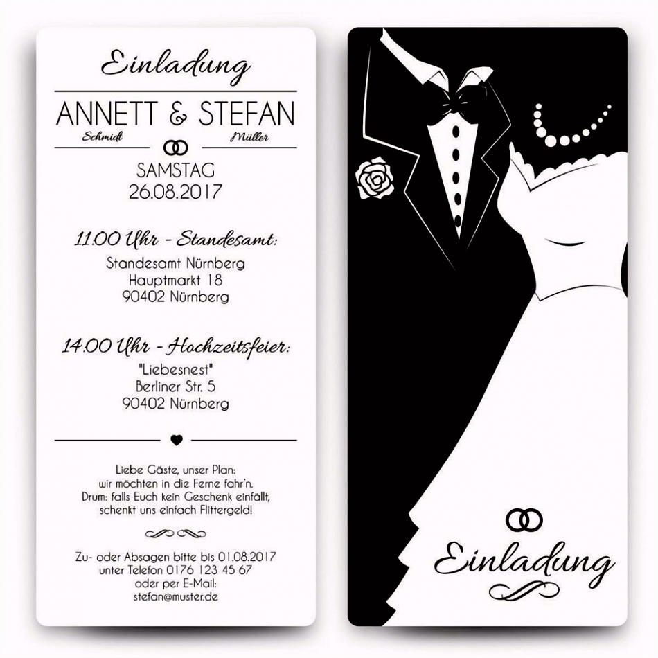 Vorlagen Einladung Hochzeit Kostenlos Vorlagen