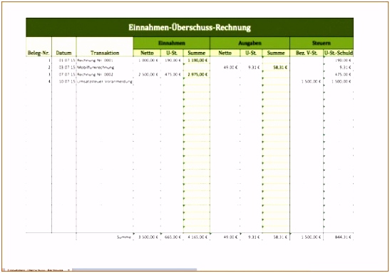 12 rechnung excel vorlage kostenlos