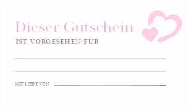 Gutschein Urlaub Vorlage