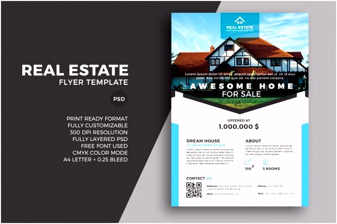 Home for Sale Flyer Template Lovely the Flyer Template Word Brochure