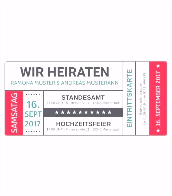 Hochzeit Einladung Ticket Einladung 18 Geburtstag Vorlage Von