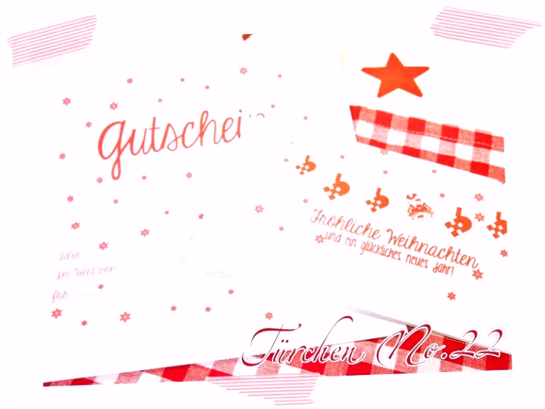 Gutschein Vorlage Weihnachten