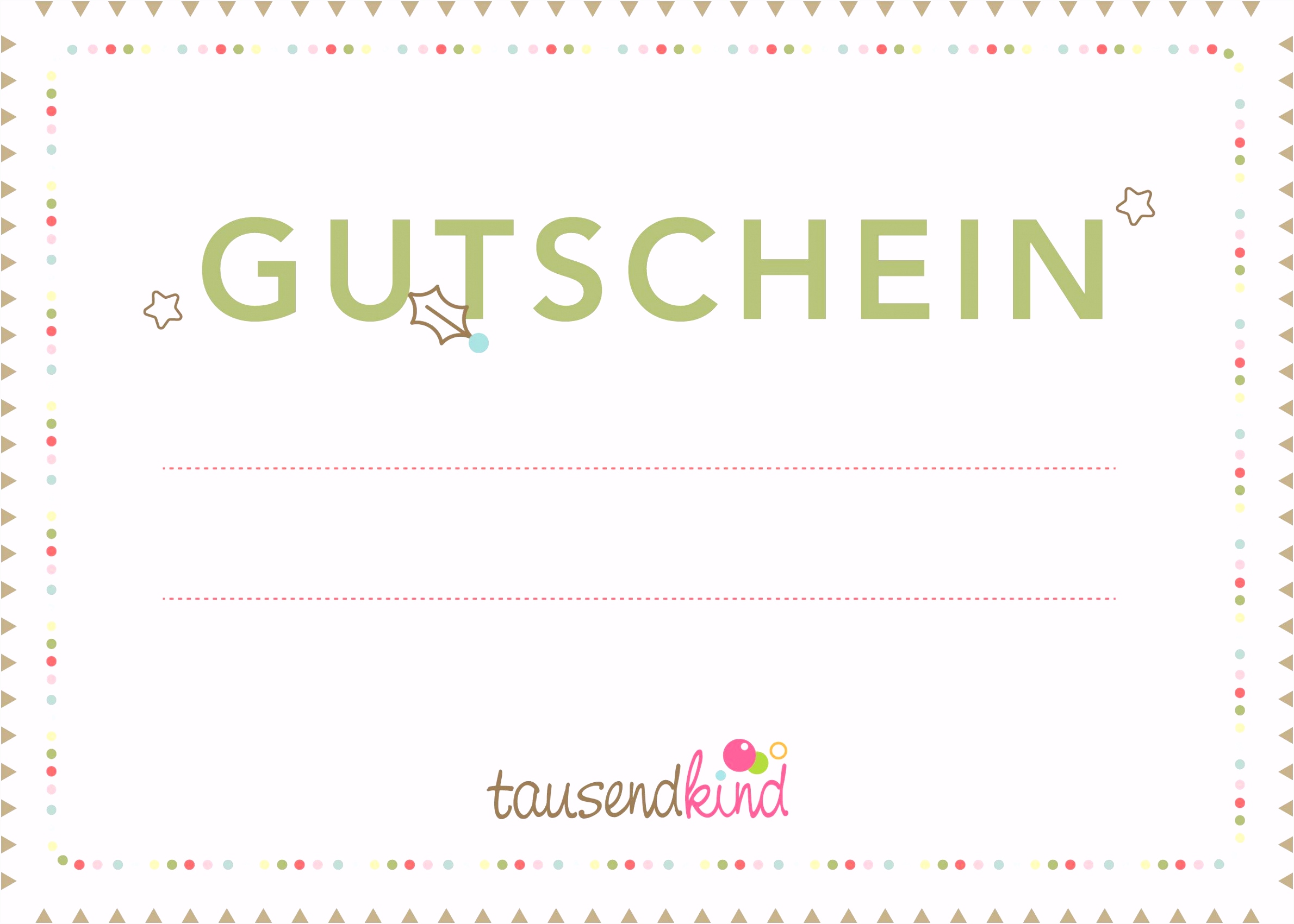 Gutschein Vorlagen Geburtstag