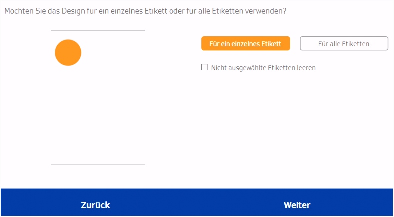 Etiketten Assistent line FAQs