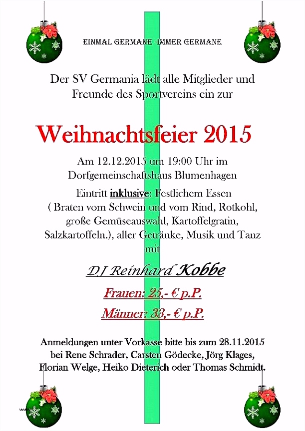 Genial Muster Einladung Weihnachtsfeier Und Neu Text Oder Zur 2016