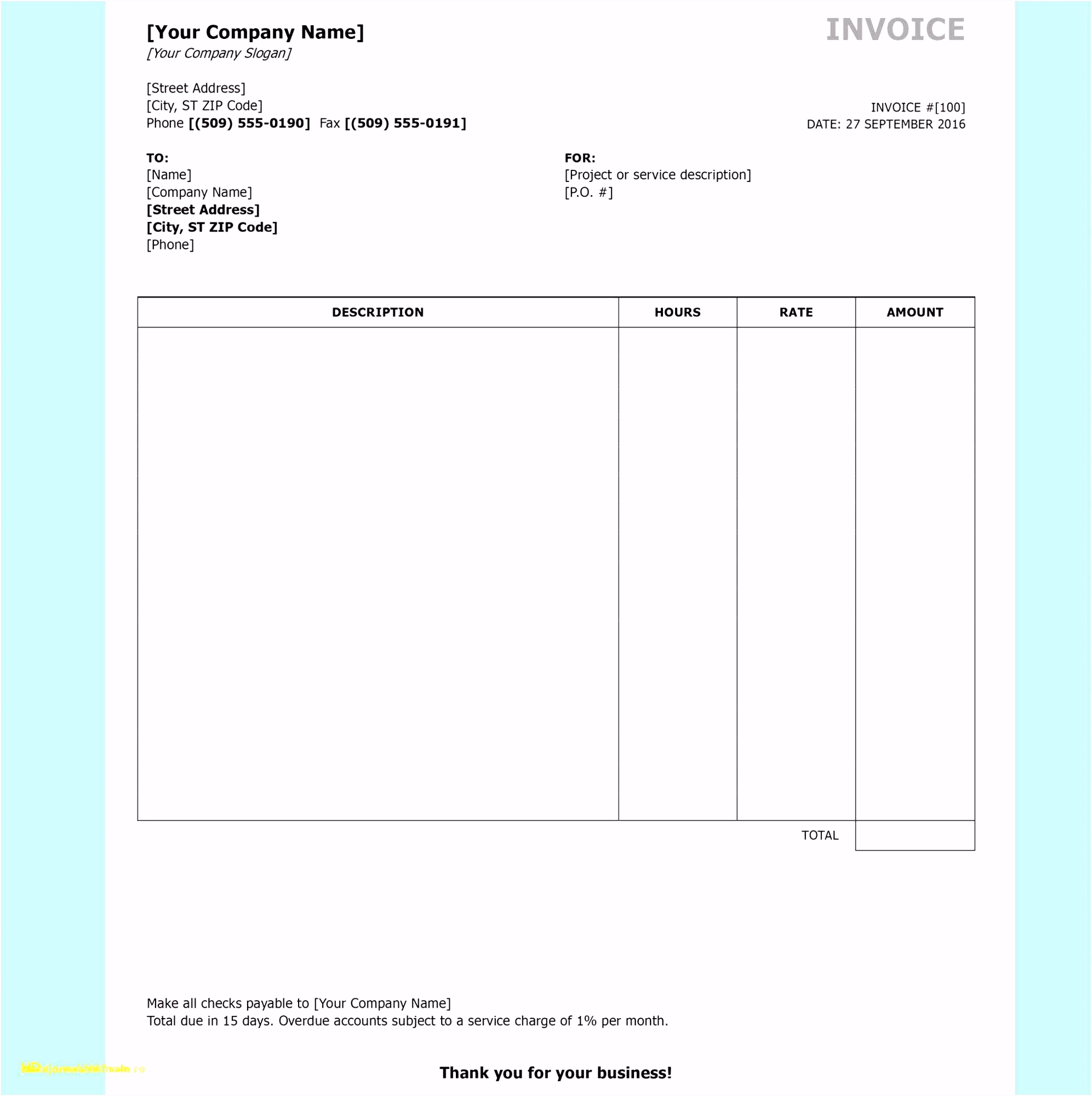 21 Free Invoice Mail Professional