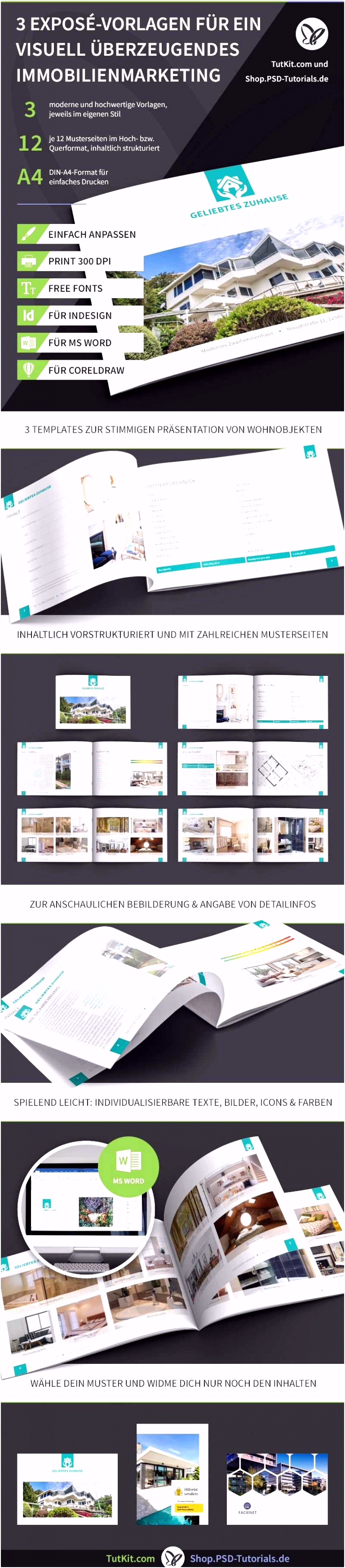 25 Frisch Immobilien Expose Vorlage Word