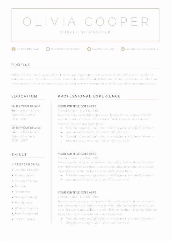 Cv Eu format Template Download Luxury Collection Free Resume