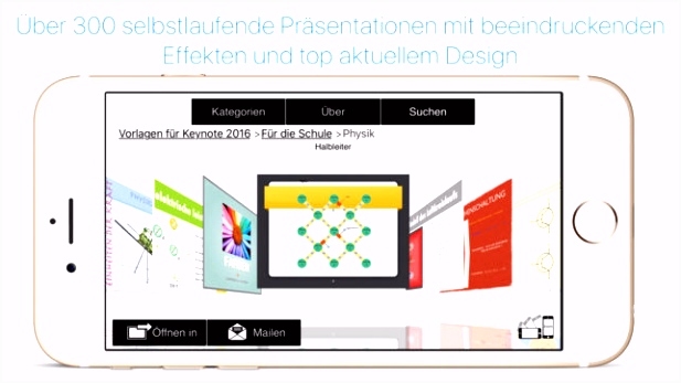 Vorlagen für Numbers & Keynote Ed 2017 im App Store