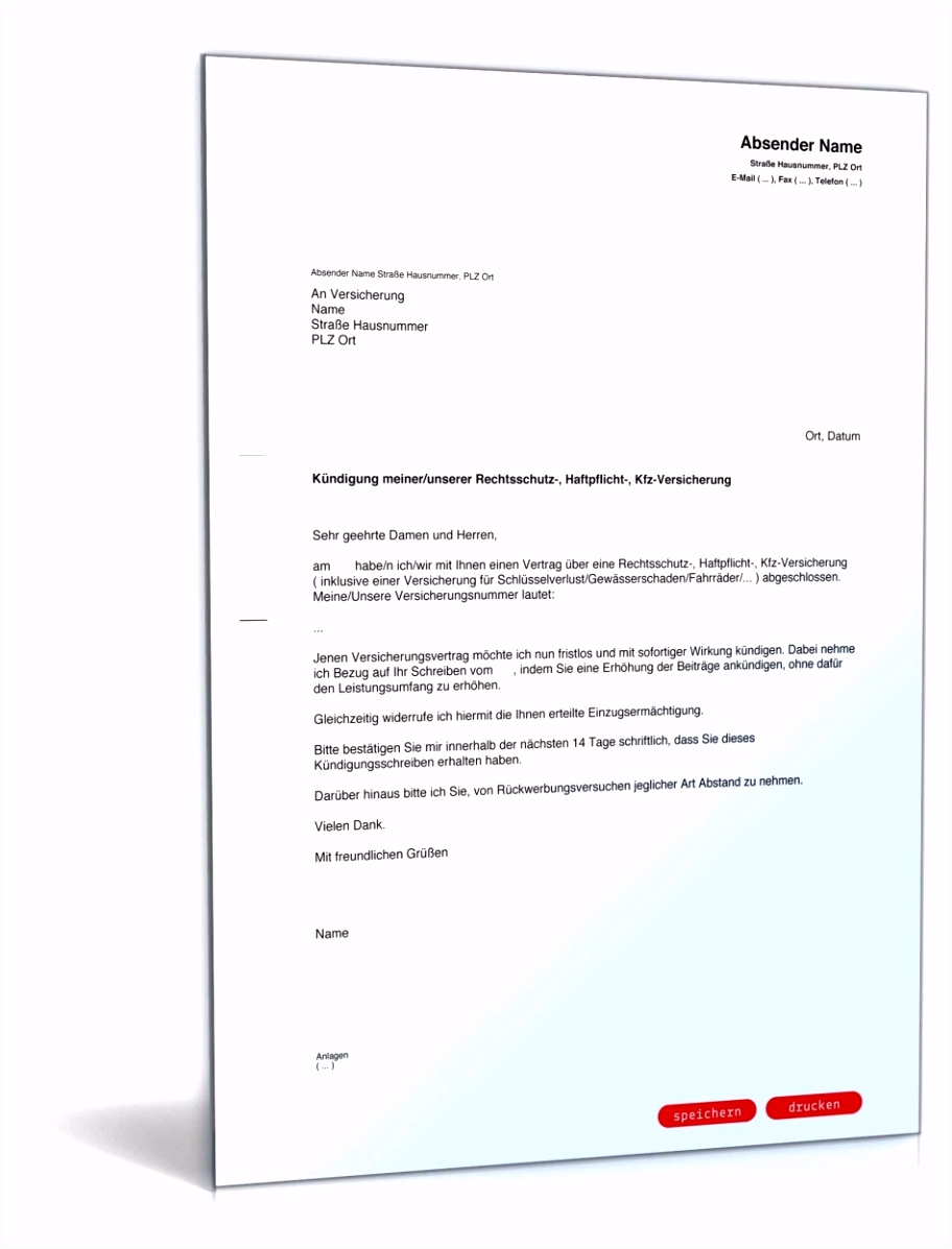 Sinnvoll Musterschreiben Wegen Umzug