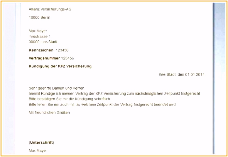 Haus Versicherung Vorlage Widerruf Versicherung Ideen – 2x