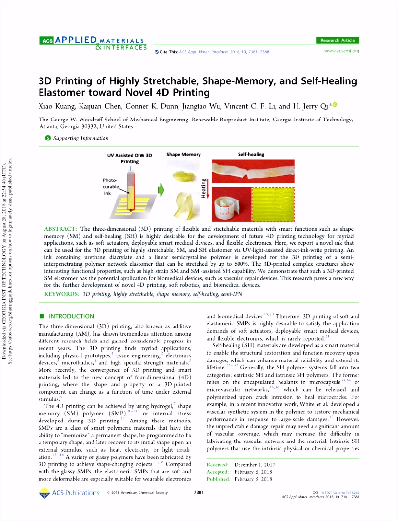 PDF Novel ink for ambient condition printing of liquid crystal