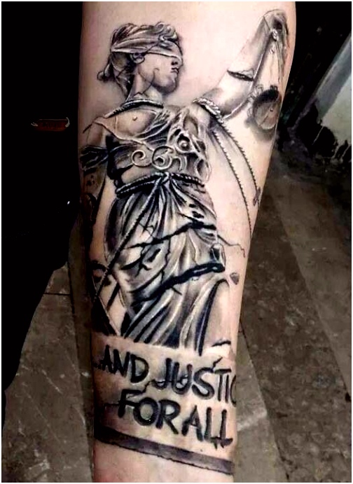 Doris and Justice for all tattoos Pinterest