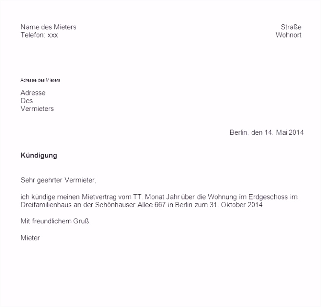 Unglaubliche Kündigung Internet Vorlage