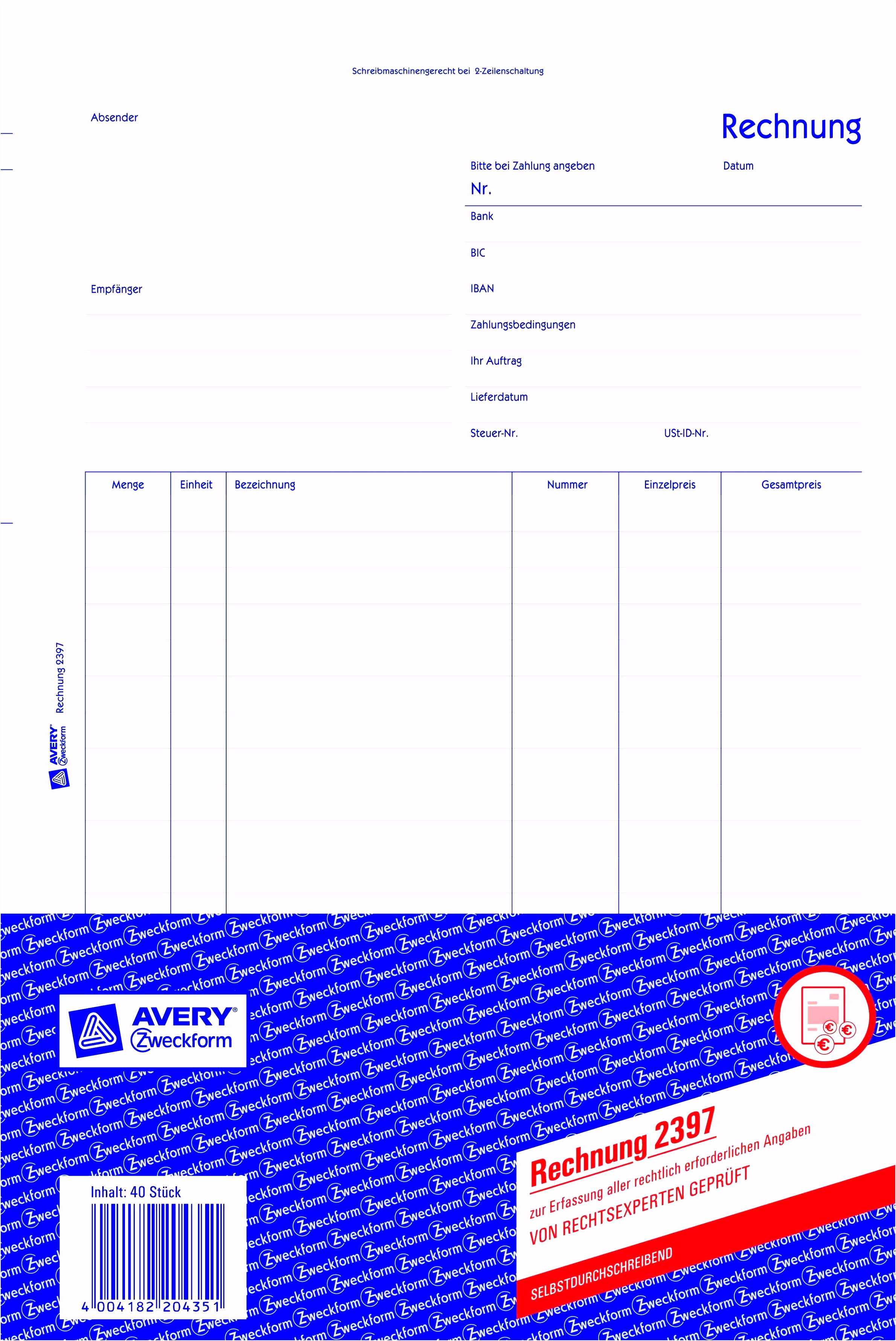 19 quittung vorlage excel