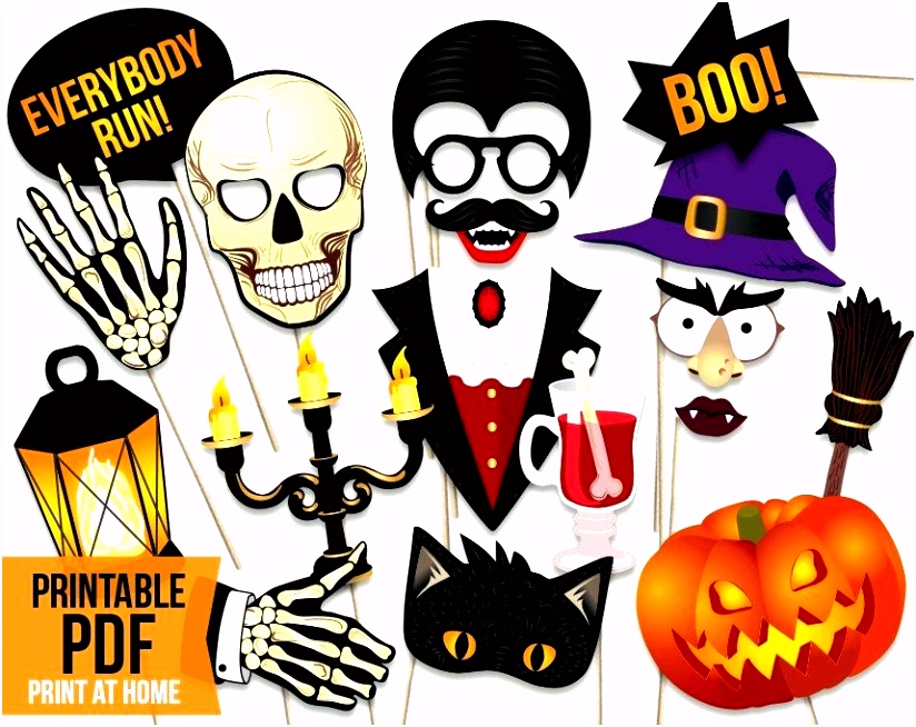 Free Printable Booth Props Perfect For Parties Halloween