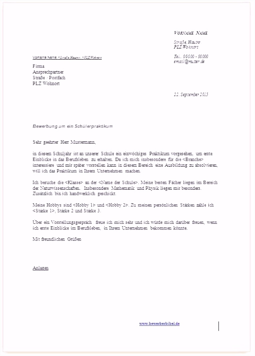 Die Fabelhaften Professionelle Bewerbung Muster