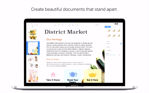Pages on the Mac App Store