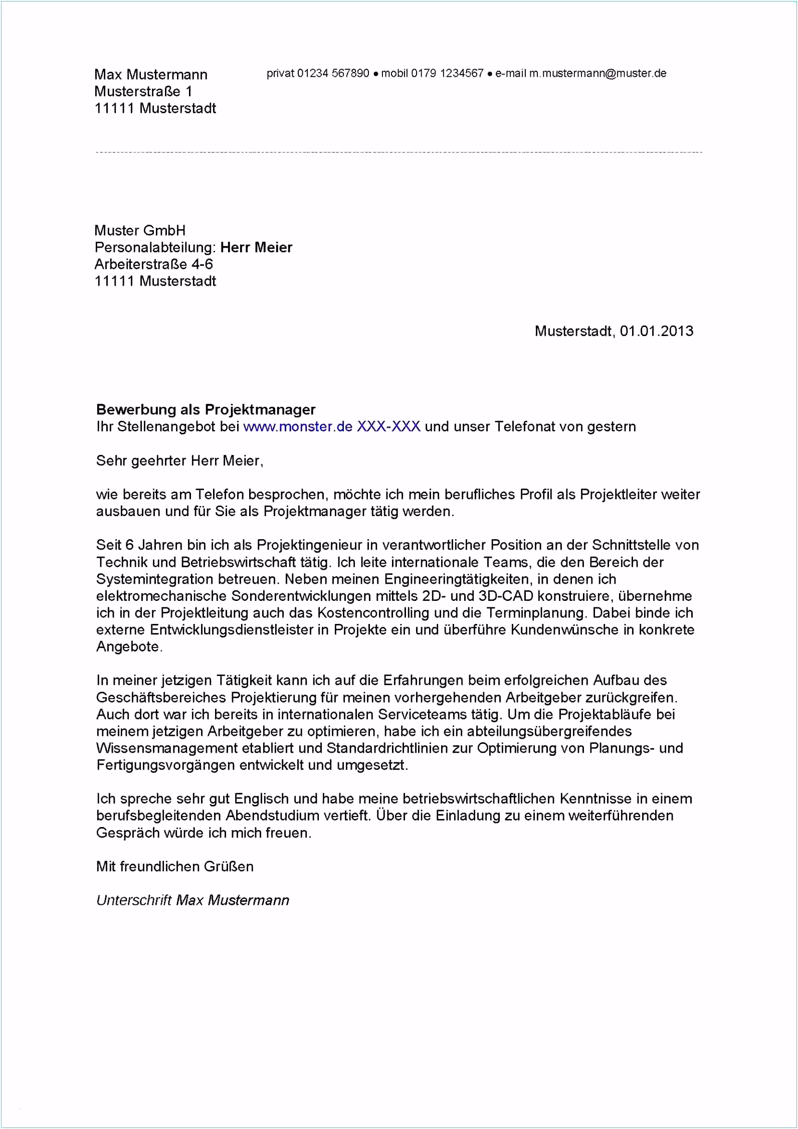 20 bewerbungsunterlagen vorlagen