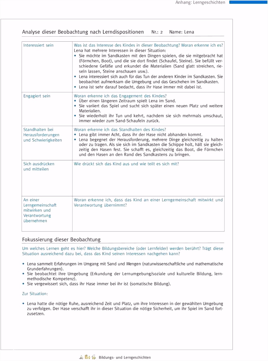 20 portfolio krippe vorlagen