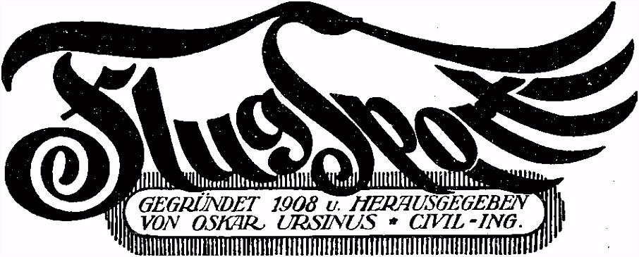 Flugsport von Oskar Ursinus Kompletter Jahrgang 1926 als digitaler