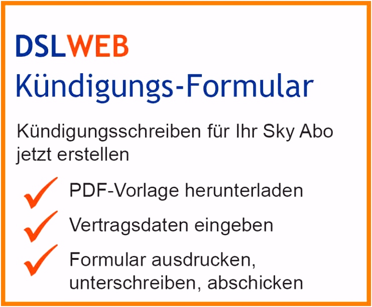 15 vorlage sky kündigung