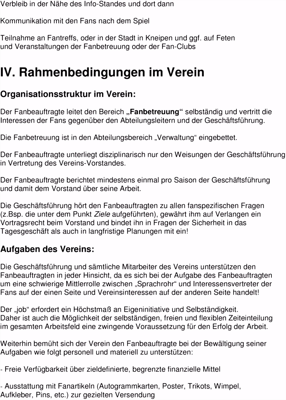 I Das Nationale Konzept für Sport und Sicherheit Am Anfang steht