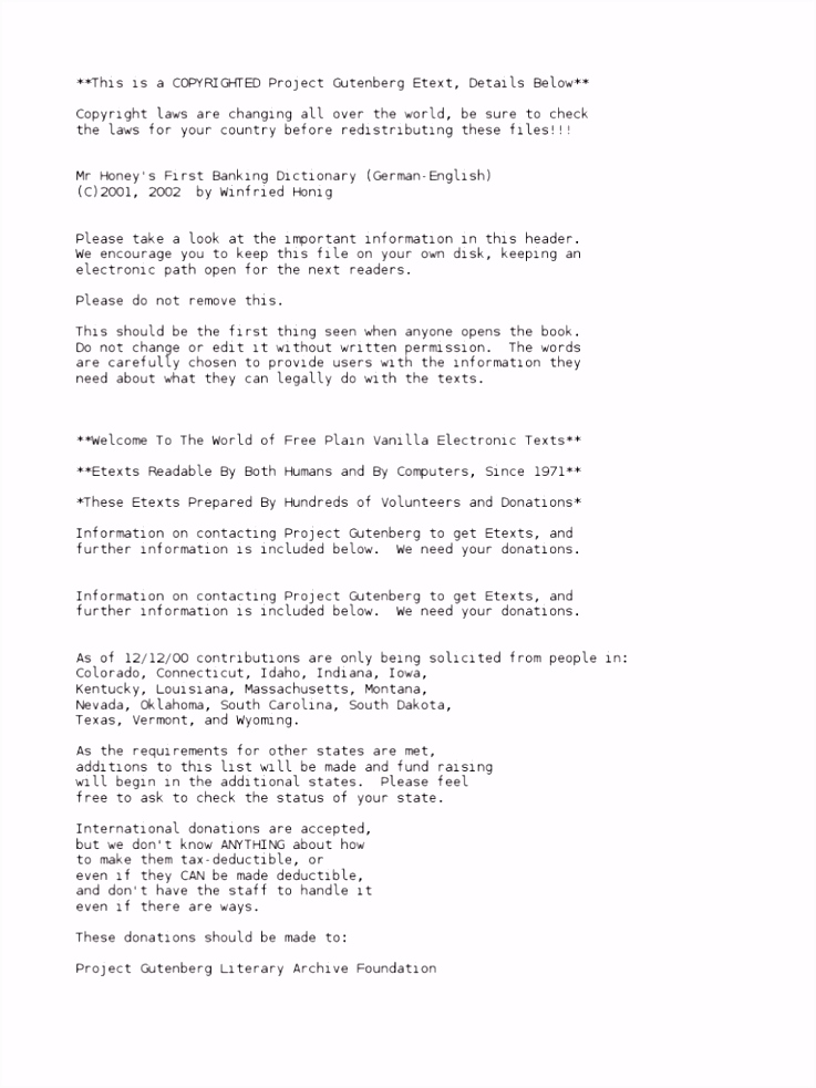 Mr Honey s Small Banking DictionaryGerman English by Honig