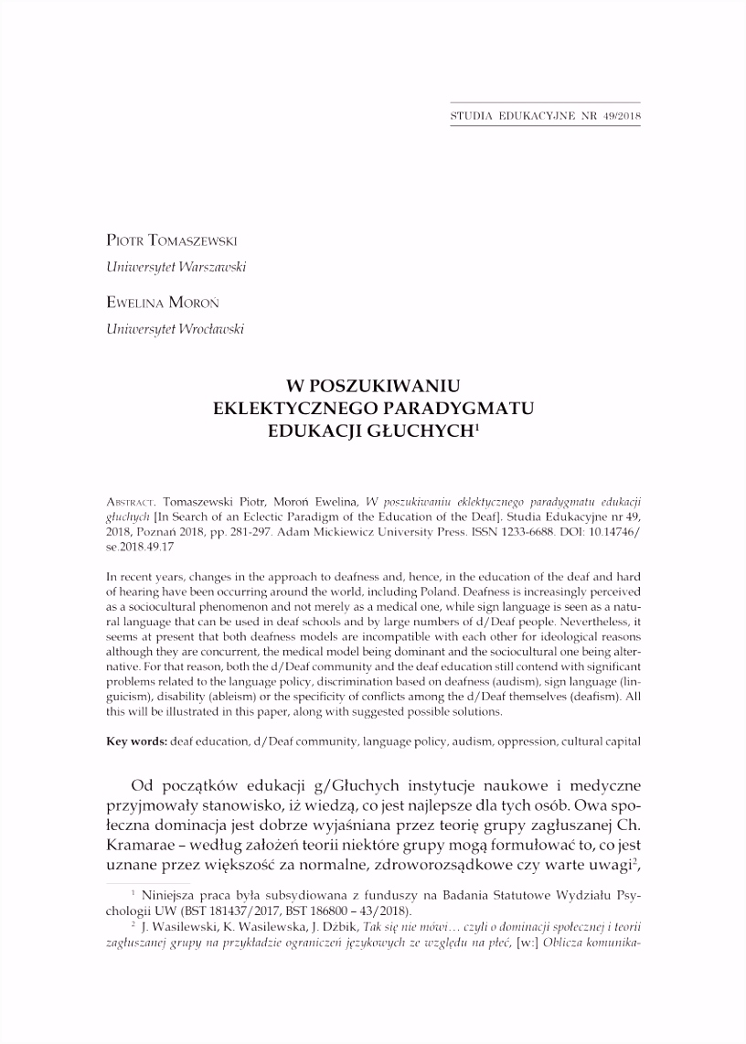 Foundations of Bilingual Education and Bilingualism