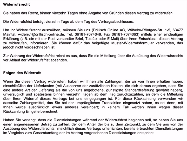 Handyvertrag im Shop abgeschlossen Widerrufsrecht Stornierung & Co