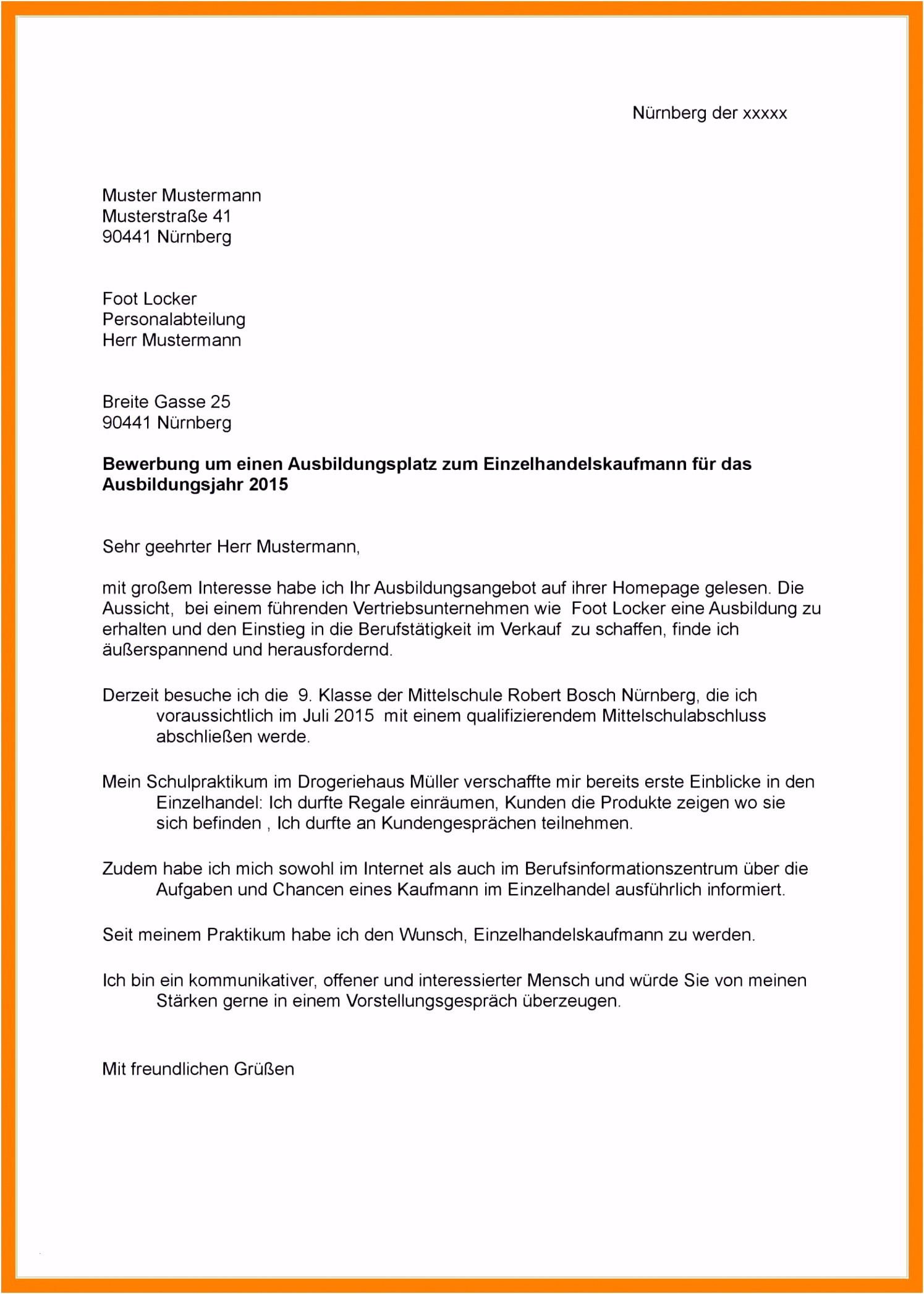 13 bewerbung lehrer muster