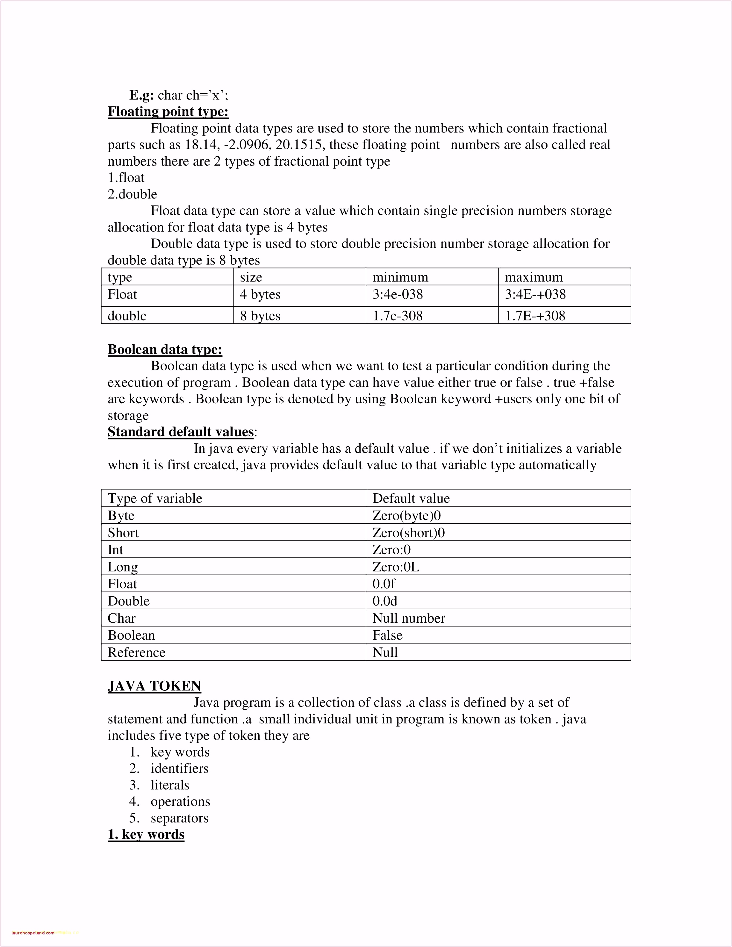 Jewelry Inventory Template