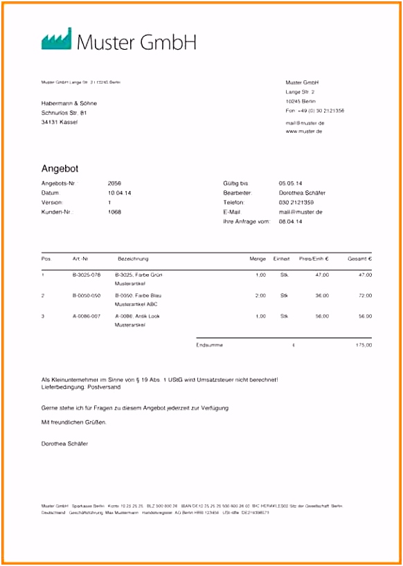 Excel Vorlage Rechnung Kleinunternehmer Fotos Vorlage Muster Word