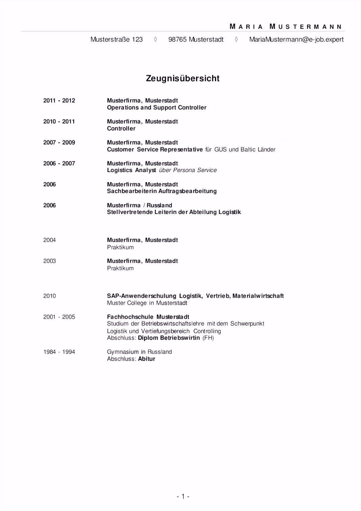 Die Erstaunliche Zeugnis Vorlage