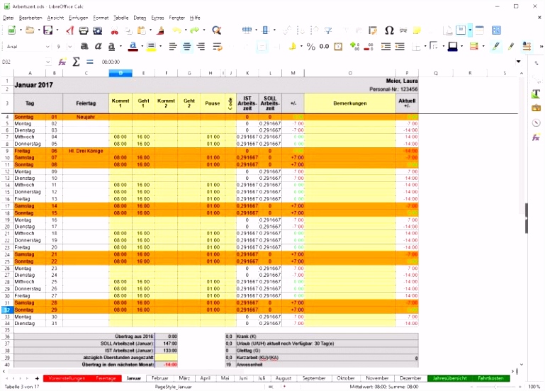 57 Brief Arbeitszeit Berechnen Excel Gut productdesignutah