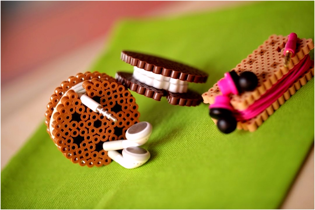 DIY Perler Beads Cord Organizer