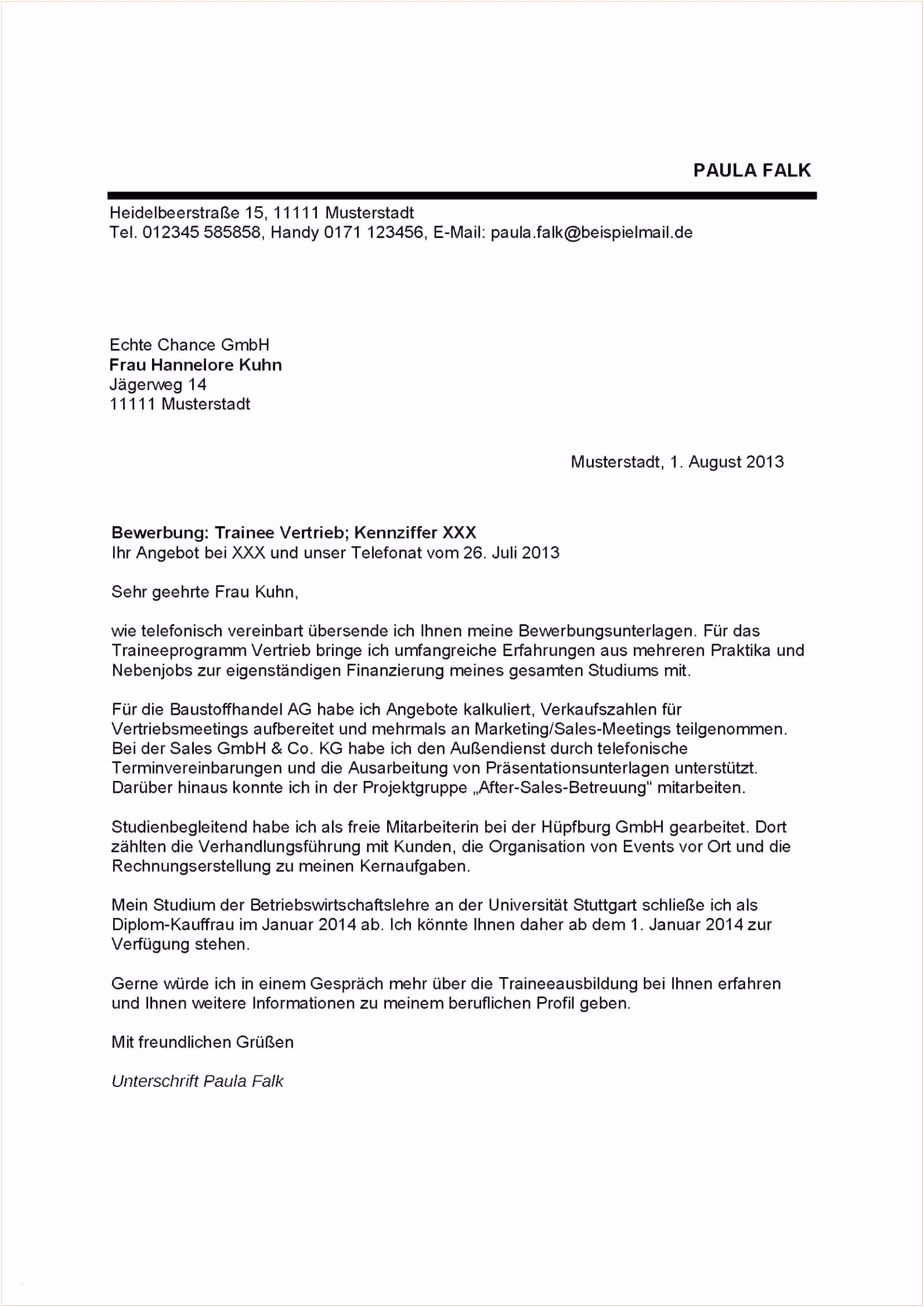 Bewerbung Als Elektroniker Muster Elegant Bewerbung Muster Fsj
