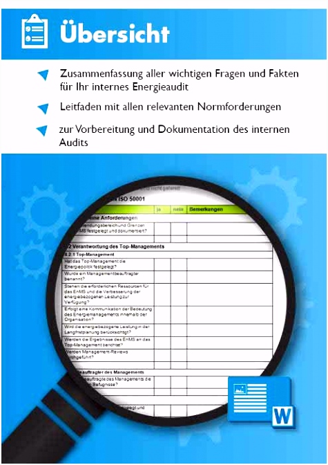 ISO Audit Checkliste Vorlage Internes Audit