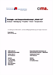 Strategie und Kooperationskonzept „Arbeit 4 0“