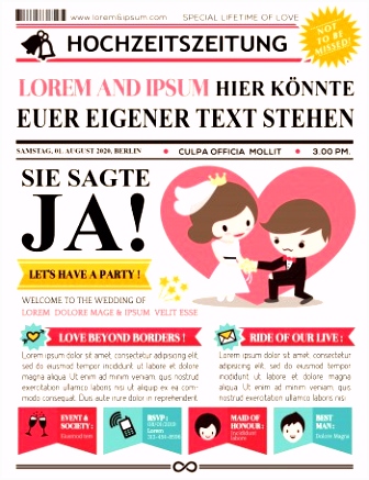 Hochzeitszeitung So gestaltet ihr ein professionelles Magazin in 5